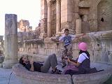 © photo by Dhyan: Playing for the young dancer in the ancient fountain, Jul 29