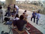 © Photo by Dhyan: Local kids form an audience, Jul 29